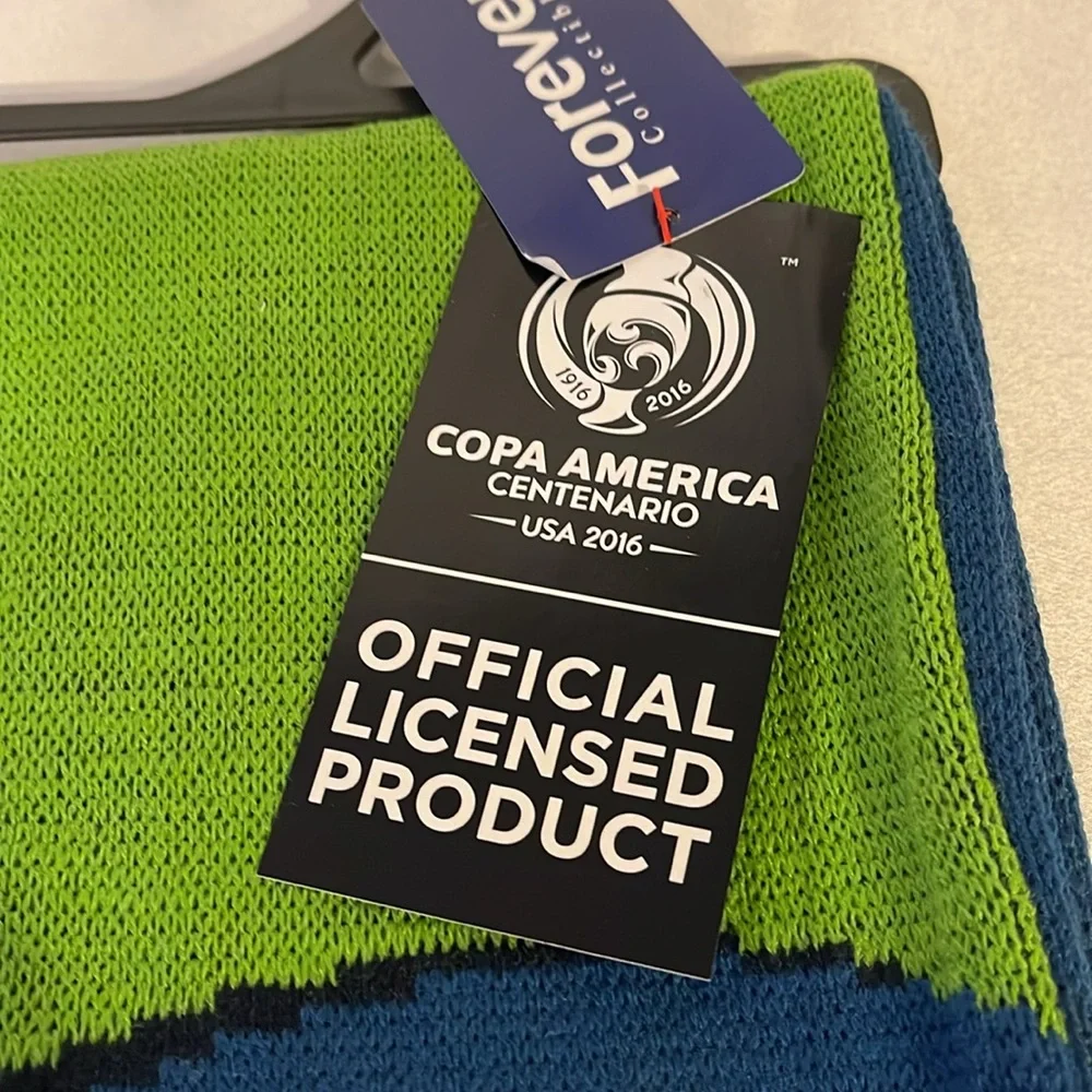 Seattle Forever Copa America Centenario Scarf USA 2016  collectibles Green blue